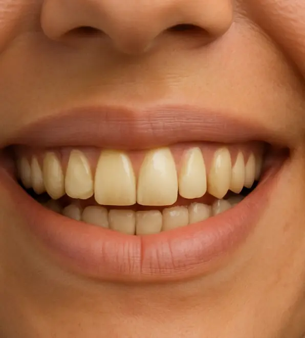 Antes del blanqueamiento